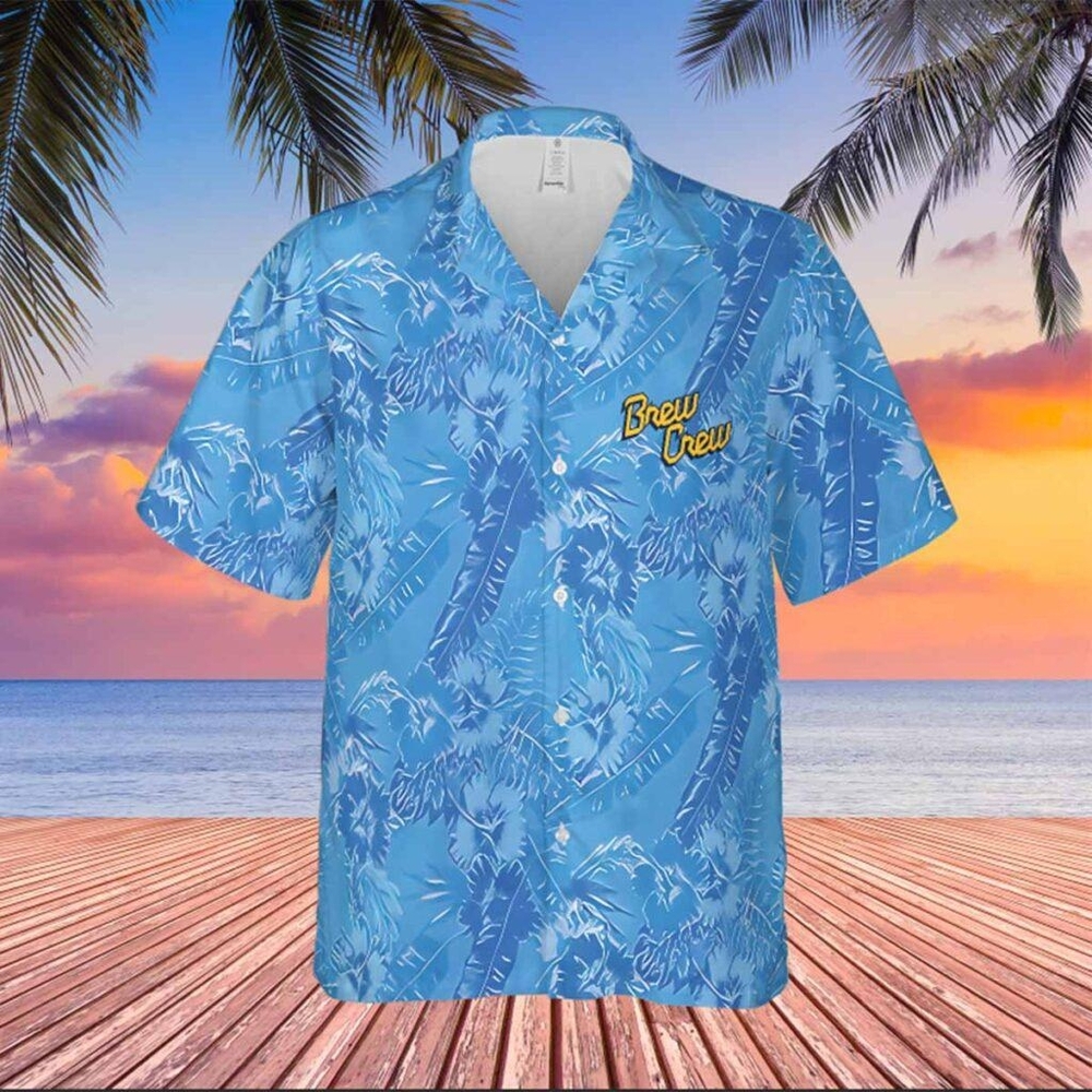 Milwaukee Brewers City Connect Hawaiian Shirt SGA
